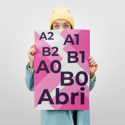 Posters printen vanaf A2 Abri | Copyshop Haan Breda